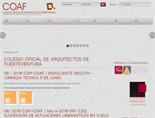 Tablet Screenshot of coacfue.es